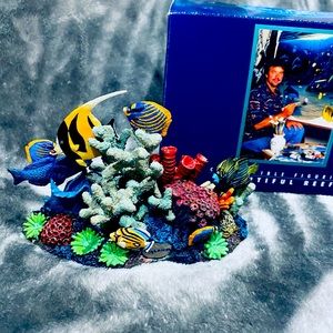 Wyland underwater coral art sculpture.